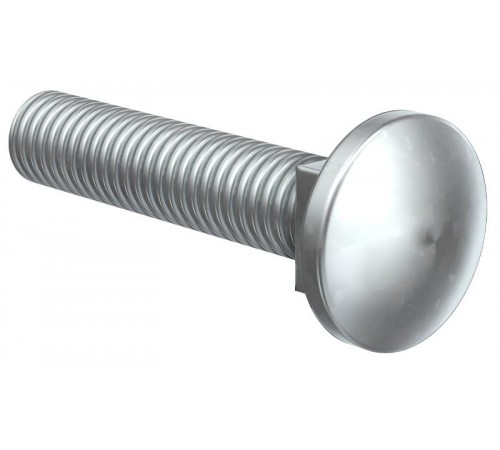 Винт с гладкой головкой и квадратным подголов. M6х30 HDZ  CMZ11-VT-06-030-HDZ  IEK