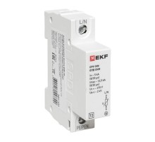 Ограничитель импульсных напряжений ОИН 1Р In=5kA Un=275B Imax=12,5kA  opv-oin  EKF