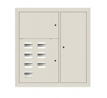 Щит этажный 7 кв. RAL9002 (1000х950х150)  mb29-v-7-ral9002  EKF