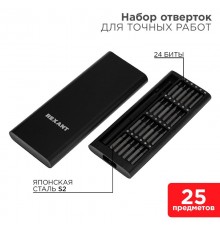 Набор отверток для точных работ XA-03, 25 предметов  12-4753  REXANT
