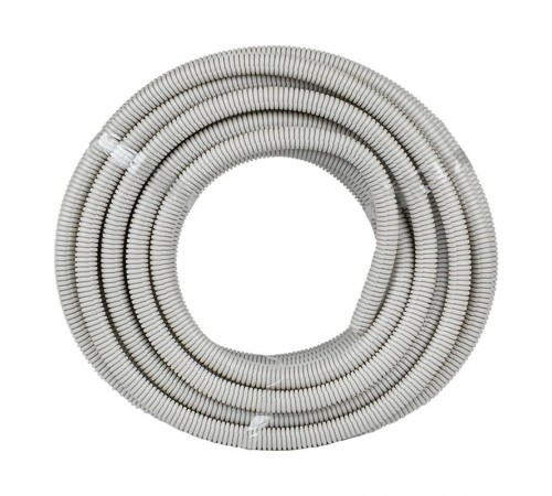 Труба гибкая гофрированная ПВХ 25мм с протяжкой (25м)  tg-z-25-25n  EKF