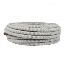 Труба гибкая гофрированная ПВХ 25мм с протяжкой (25м)  tg-z-25-25n  EKF