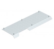 Крышка глухая T-образного ответвления напольного кабельного канала AIK (сталь) (AIKF D 25040T150)  7404936  OBO Bettermann