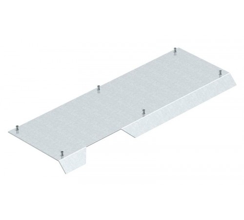 Крышка глухая T-образного ответвления напольного кабельного канала AIK (сталь) (AIKF D 25040T150)  7404936  OBO Bettermann