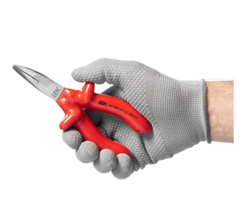 Тонкогубцы изогнутые диэлектрические 160мм K2 ARMA2L 3  A2L3-BN20-K2-160  IEK