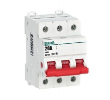 Выключатель-разъединитель 3Р 20А ВН-105  17090DEK  DEKraft