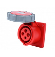 Розетка для скрытой проводки 3Р+РЕ 16А 380В IP67 РЩ-103  26270DEK  DEKraft