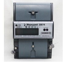 Счетчик Меркурий 206 N 5-60А/220В (мнтар.) ЖКИ (DIN)