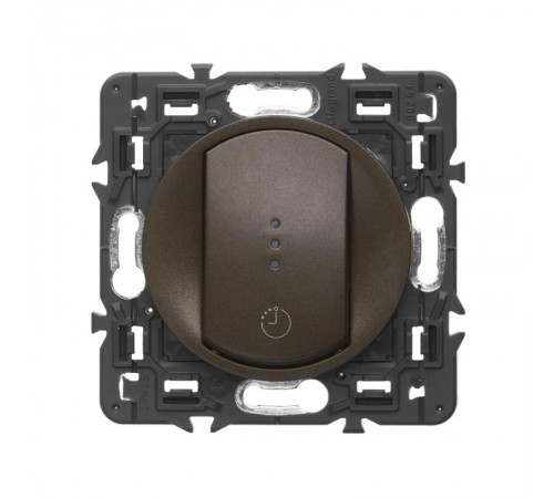 Celiane Графит Накладка выкл.с выд.вр.   067936  Legrand