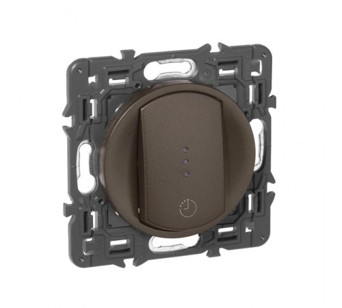 Celiane Графит Накладка выкл.с выд.вр.   067936  Legrand
