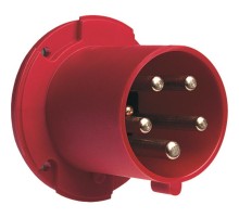 Вилка панельная с прямым фланцем 363BU6, 63A, 3P+E, IP44, 6ч  2CMA167222R1000  ABB