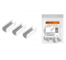 Крепеж для одностороннего неона SMD2835-220 В, 5 см, алюминиевый,  SQ0331-1543  TDM