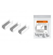 Крепеж для одностороннего неона SMD2835-220 В, 5 см, алюминиевый,  SQ0331-1543  TDM