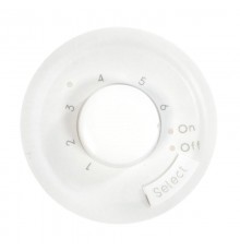 Celiane Белый Накладка терморегулятора теплого пола  068249  Legrand