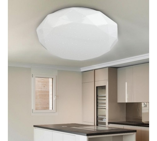 Светильник потолочный светодиодный SPB-6-24-6,5K Sparkle 24Вт 6500K  Б0054056  ЭРА