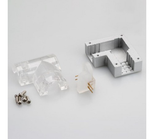 Соединитель угловой ARL-CLEAR-U15-90 (26x15mm)  022702  Arlight