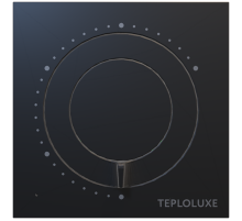 Терморегулятор механический Теплолюкс Solus черный  100037059700  Теплолюкс