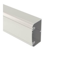 Алюминиевый кабель-канал 110х50 мм (с 1 крышкой), цвет белый  11199  DKC