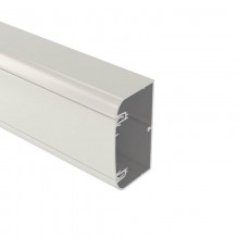 Алюминиевый кабель-канал 110х50 мм (с 1 крышкой), цвет белый  11199  DKC