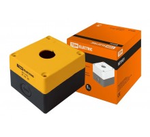 Корпус КП101 для кнопок 1место желтый   SQ0705-0006  TDM