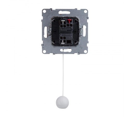 SUNO Выключатель кнопочный 6А 250В со шнуром. Безвинтовые зажимы. Цвет "Белый"  721100  Legrand