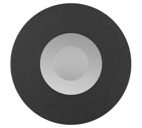 Светильник встраиваемый влагозащищенный WR3 BK MR16/GU5.3, IP44, черный  Б0054367  ЭРА