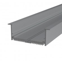 Профиль алюминиевый для светодиодной ленты врезной  8832-2 , 2 метра  146-226  REXANT