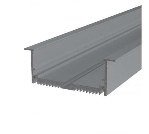 Профиль алюминиевый для светодиодной ленты врезной  8832-2 , 2 метра  146-226  REXANT