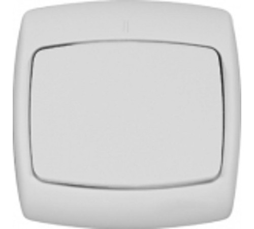 РОНДО С/У Белый Выключатель 1-клавишный 6А (в сборе)  S16-067-BI  Schneider Electric