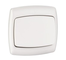 РОНДО С/У Белый Выключатель 1-клавишный 6А (в сборе)  S16-067-BI  Schneider Electric