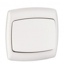 РОНДО С/У Белый Выключатель 1-клавишный 6А (в сборе)  S16-067-BI  Schneider Electric