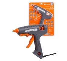 Клеевой пистолет КП-100, 11,3 мм, подставка, выключатель, шнур 1,5 м, 100 Вт, Т=220 С "Алмаз"  SQ1024-0103  TDM