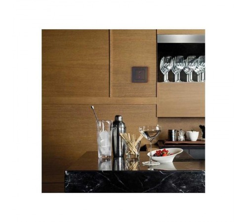 Сенсорный 2-кл выключатель с тематической маркировкой Т1, графит  8000623-038  Simon