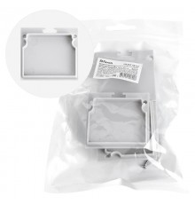 Заглушка без отверстия для профиля CAB268, LD367 (комплект 4шт) FERON  48242  FERON