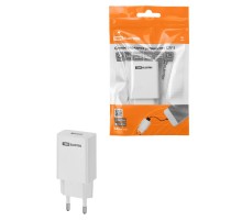 Сетевое зарядное устройство, СЗУ 5, Quick Charge 3.0, 3 А, 1 USB, белый,  SQ1810-0003  TDM