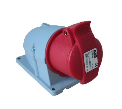 Розетка для монтажа на ПОВЕРХНОСТЬ 16A. 3P+E. IP44 316 RS6  2CMA193106R1000  ABB