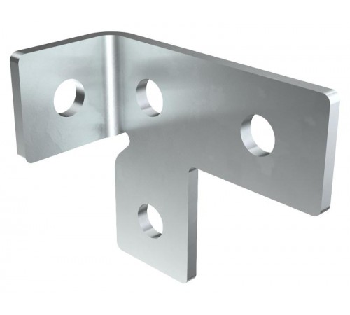 Пластина T-образная с прав. отгиб. под 90град. HDZ  CPL10-TRO-90-HDZ  IEK