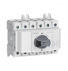 Выключатель-разъединитель реверс. NF2-100/HHRIM32 I-0-II 3P 100А со ст. ручкой на DIN-рейку или монт. плату (R)  324176  CHINT