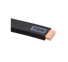 Шина медная гибкая изолированная ШМГ 6х(32х1), 2м,  SQ0841-0006  TDM