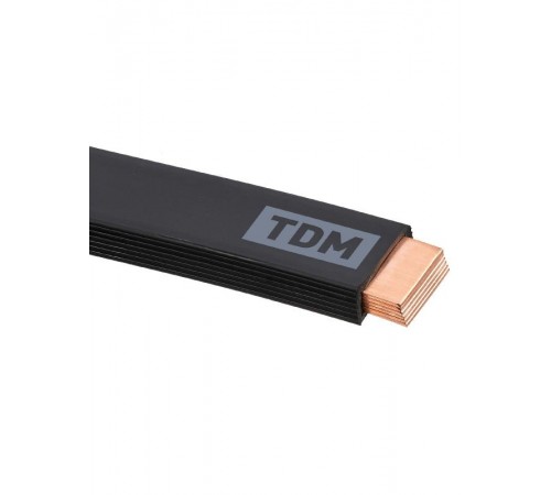 Шина медная гибкая изолированная ШМГ 6х(32х1), 2м,  SQ0841-0006  TDM