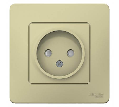 Blanca Бежевый С/У Розетка без з/к со шт., 16А, 250В  BLNRS000117  SE