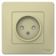 Blanca Бежевый С/У Розетка без з/к со шт., 16А, 250В  BLNRS000117  SE