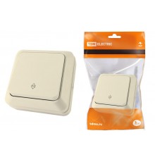 Переключатель на 2 направления 1-кл. открытой установки IP20 10А, сл. кость "Ладога"   SQ1801-0006  TDM