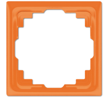 Рамка для инсталляции в кабельных каналах, однократная; оранжевая  CD581KO  Jung