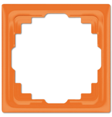 Рамка для инсталляции в кабельных каналах, однократная; оранжевая  CD581KO  Jung