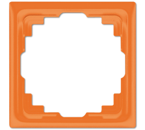 Рамка для инсталляции в кабельных каналах, однократная; оранжевая  CD581KO  Jung