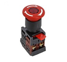 Кнопка AE-22 "Грибок" поворотная блокировка NO+NC EKF PROxima  pbn-ae  EKF
