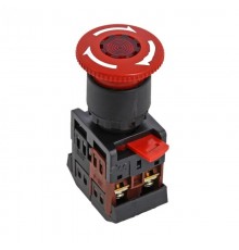 Кнопка AE-22 "Грибок" поворотная блокировка NO+NC EKF PROxima  pbn-ae  EKF