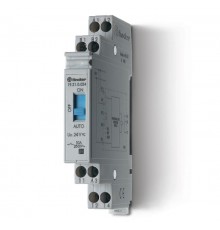 Модуль управления Авто-Вкл-Выкл; 1CO 10A; питание 24В АC/DC; монтаж на рейку 35мм; ширина 11.2мм; степень защиты IP20  192100240000  Finder