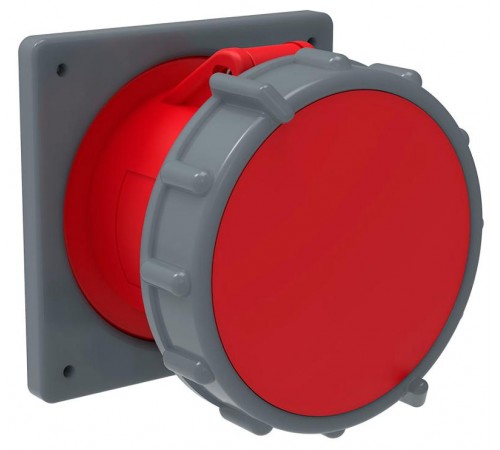 Розетка встраиваемая MAGNUM ССИ-434 63А-6ч/380-415В 3P+PE IP67  PSN72-063-4-2-67  IEK